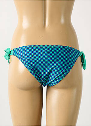 Bas de maillot de bain stretch culotte vert ANTIGEL femme