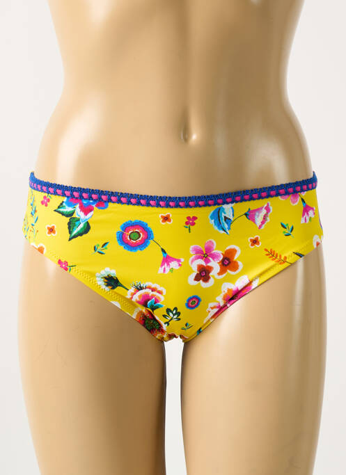 Bas de maillot de bain jaune ANTIGEL pour femme