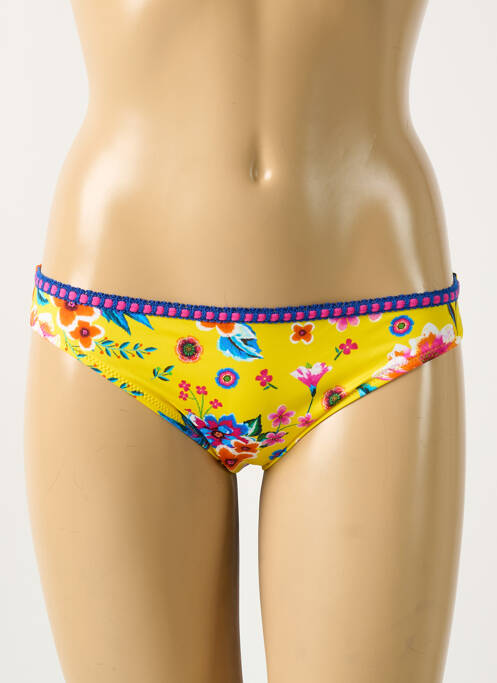 Bas de maillot de bain jaune ANTIGEL pour femme