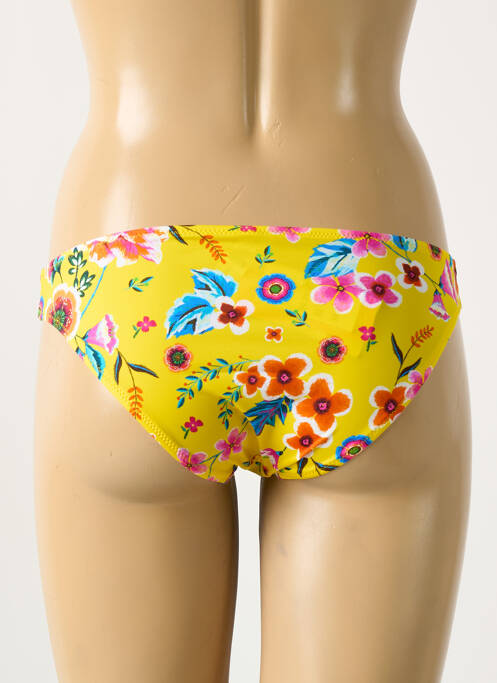 Bas de maillot de bain jaune ANTIGEL pour femme