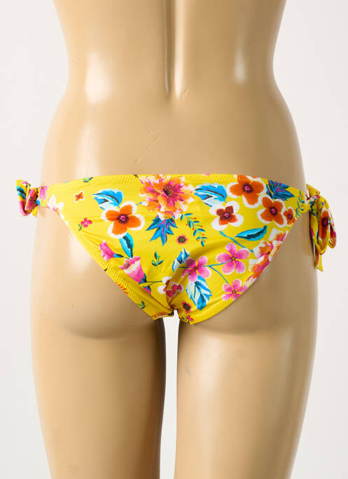 Bas de maillot de bain jaune ANTIGEL pour femme