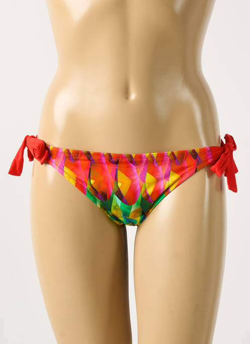 Bas de maillot de bain rouge ANTIGEL pour femme