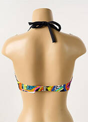 Haut de maillot de bain noir ANTIGEL pour femme seconde vue