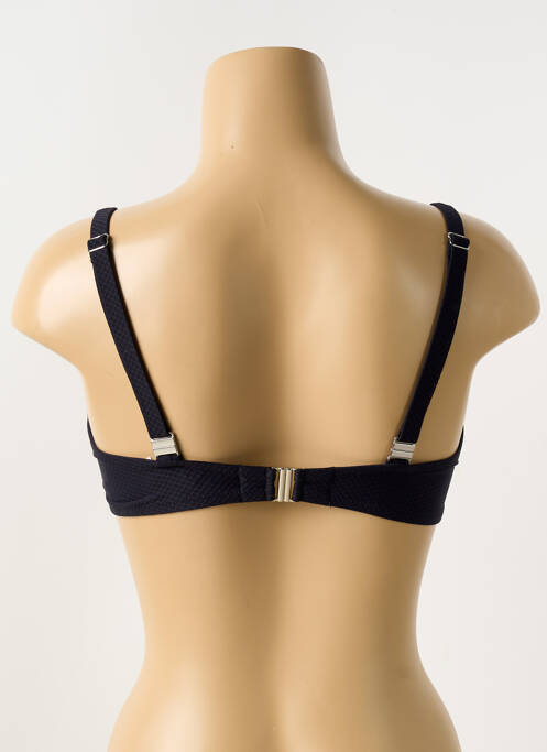 Haut de maillot de bain stretch haut soutien-gorge emboitant noir ANTIGEL femme