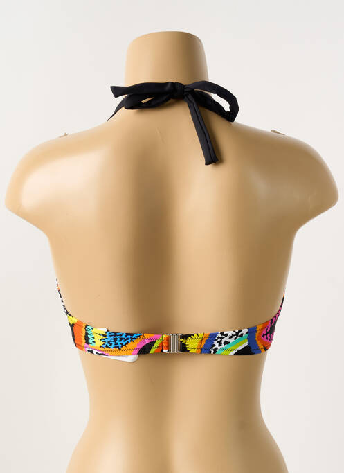 Haut de maillot de bain noir ANTIGEL pour femme