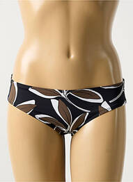 Bas de maillot de bain imprimé fleurs shorty noir AUBADE femme