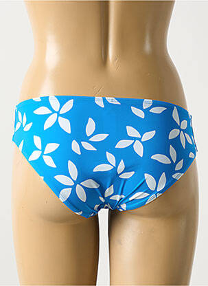 Bas de maillot de bain imprimé fantaisie culotte bleu AUBADE femme