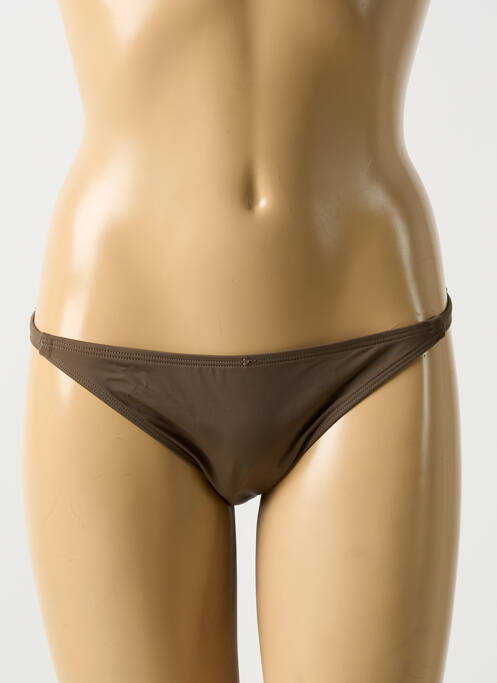 Bas de maillot de bain marron AUBADE femme