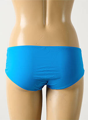 Bas de maillot de bain tissage satiné culotte bleu AUBADE femme