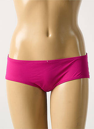 Bas de maillot de bain tissage satiné culotte rose AUBADE femme