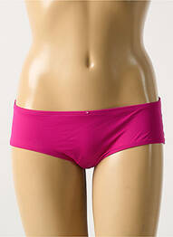 Bas de maillot de bain tissage satiné culotte rose AUBADE femme