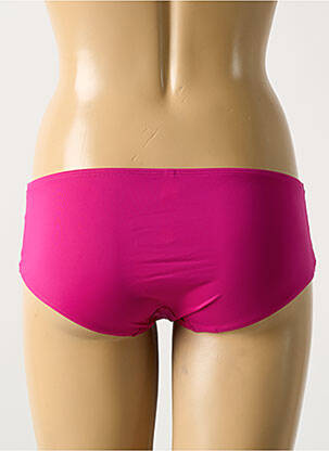 Bas de maillot de bain tissage satiné culotte rose AUBADE femme