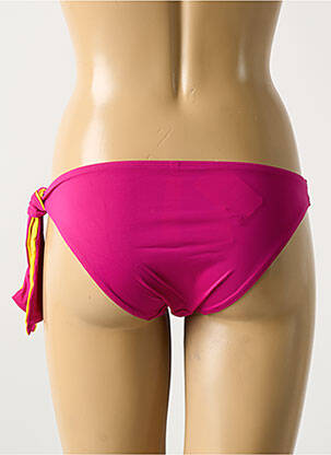 Bas de maillot de bain réversible culotte rose AUBADE femme
