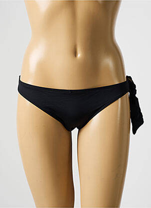 Bas de maillot de bain effet matière satinée culotte noir AUBADE femme