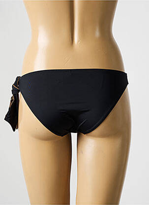 Bas de maillot de bain effet matière satinée culotte noir AUBADE femme