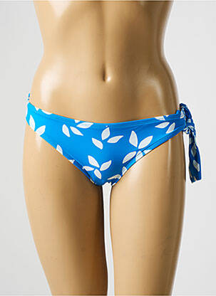 Bas de maillot de bain imprimé fantaisie culotte bleu AUBADE femme