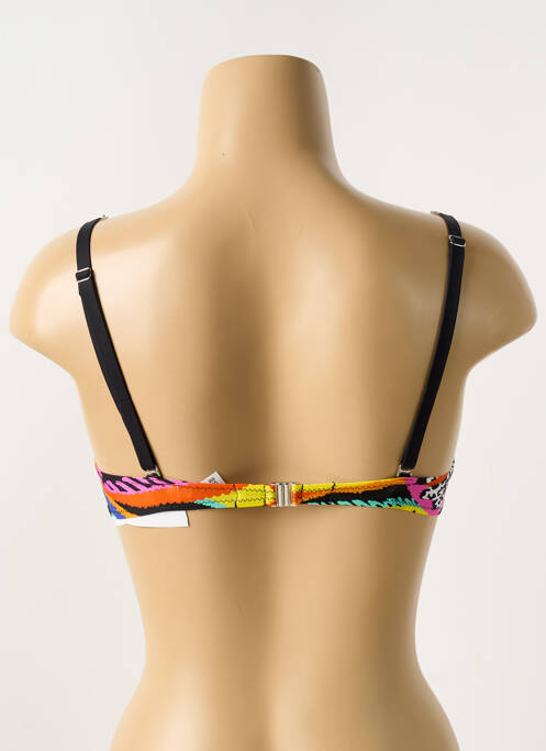 Haut de maillot de bain noir ANTIGEL pour femme