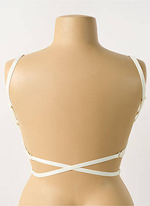 Soutien-gorge bretelle multi position haut soutien-gorge moulé blanc SIMONE PERELE femme