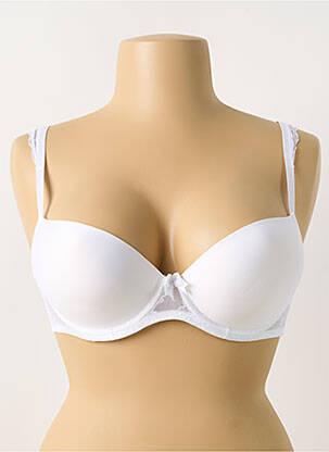 Soutien-gorge légère et transparente haut soutien-gorge moulé blanc PASSIONATA femme