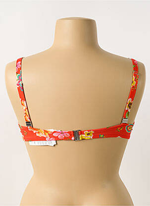 Haut de maillot de bain haut soutien-gorge moulé haut soutien-gorge moulé orange ANTIGEL femme