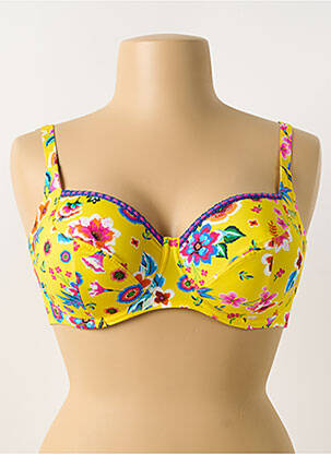 Soutien-gorge haut soutien-gorge emboitant haut soutien-gorge emboitant jaune ANTIGEL femme