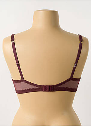Soutien-gorge sans armature sans armature violet GEMMA DE LOU femme