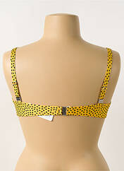 Haut de maillot de bain jaune ANTIGEL pour femme seconde vue