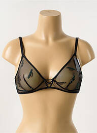 Soutien-gorge sans armature haut soutien-gorge emboitant noir SIMONE PERELE femme