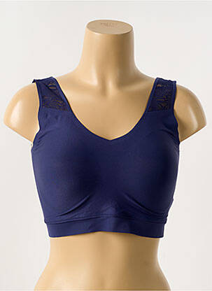 Soutien-gorge broderie brassieres bleu CHANTELLE femme