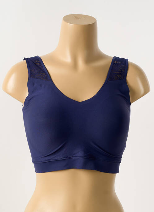 Soutien-gorge sans armature brassieres bleu CHANTELLE femme
