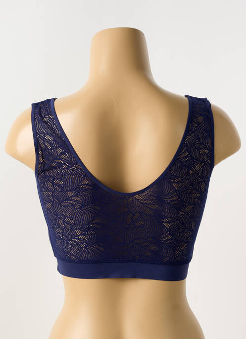 Soutien-gorge sans armature brassieres bleu CHANTELLE femme