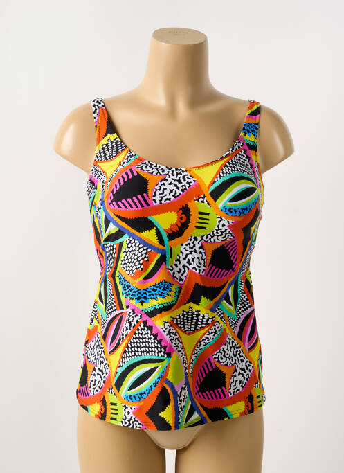 Top de bain noir ANTIGEL pour femme