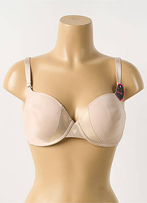 Soutien-gorge effet matière satinée haut soutien-gorge moulé chair PASSIONATA femme