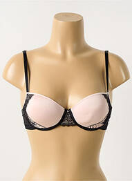 Soutien-gorge effet matière satinée haut soutien-gorge moulé noir PASSIONATA femme