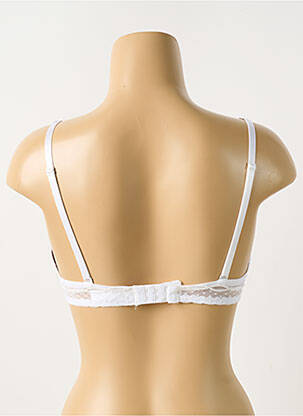 Soutien-gorge effet matière satinée haut soutien-gorge balconnet blanc PASSIONATA femme