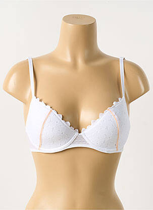 Soutien-gorge légère et transparente haut soutien-gorge moulé blanc PASSIONATA femme