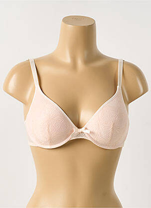 Soutien-gorge effet matière satinée haut soutien-gorge emboitant rose PASSIONATA femme