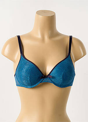 Soutien-gorge effet matière satinée haut soutien-gorge emboitant vert PASSIONATA femme