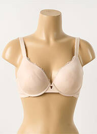 Soutien-gorge effet matière satinée haut soutien-gorge moulé rose SIMONE PERELE femme