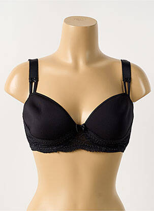 Soutien-gorge broderie haut soutien-gorge moulé noir SIMONE PERELE femme