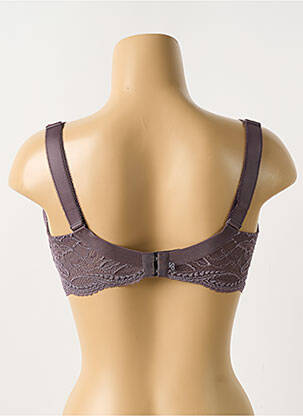 Soutien-gorge broderie haut soutien-gorge moulé violet SIMONE PERELE femme