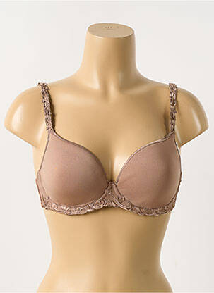 Soutien-gorge haut soutien-gorge moulé haut soutien-gorge moulé marron SIMONE PERELE femme