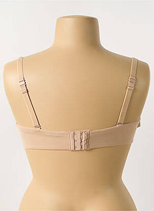Soutien-gorge effet matière satinée haut soutien-gorge moulé chair SIMONE PERELE femme