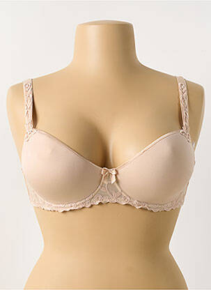 Soutien-gorge broderie haut soutien-gorge moulé chair SIMONE PERELE femme
