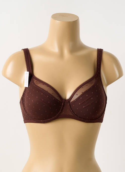 Soutien-gorge marron GEMMA DE LOU pour femme