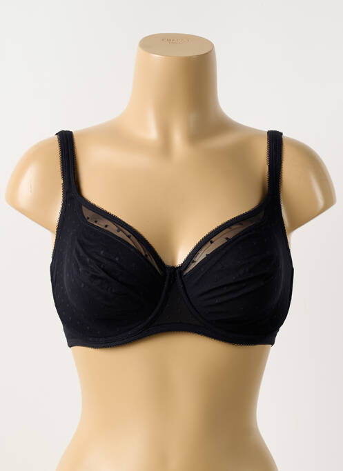 Soutien-gorge noir GEMMA DE LOU pour femme