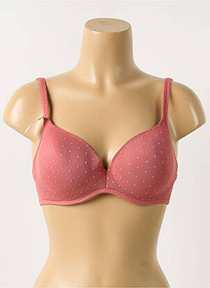 Soutien-gorge haut soutien-gorge moulé haut soutien-gorge moulé rose GEMMA femme