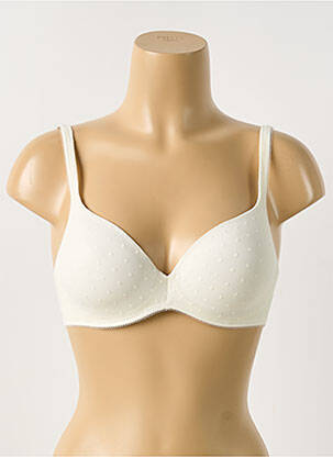 Soutien-gorge haut soutien-gorge moulé haut soutien-gorge moulé blanc GEMMA femme