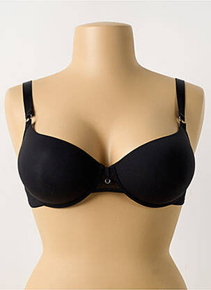 Soutien-gorge haut soutien-gorge moulé haut soutien-gorge moulé noir GEMMA DE LOU femme
