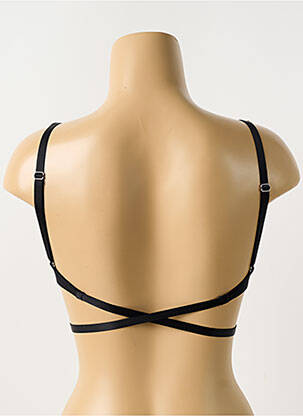 Soutien-gorge haut soutien-gorge moulé haut soutien-gorge moulé noir GEMMA femme